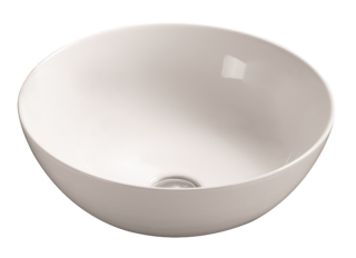 Раковина накладная SantiLine SL-1039 41см белый